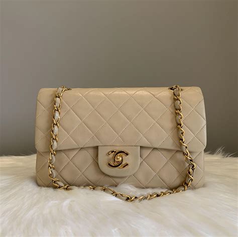 chanel classic flap bag small beige|Chanel mini flap bag 2022.